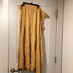 Angie Yellow Maxi Skirt